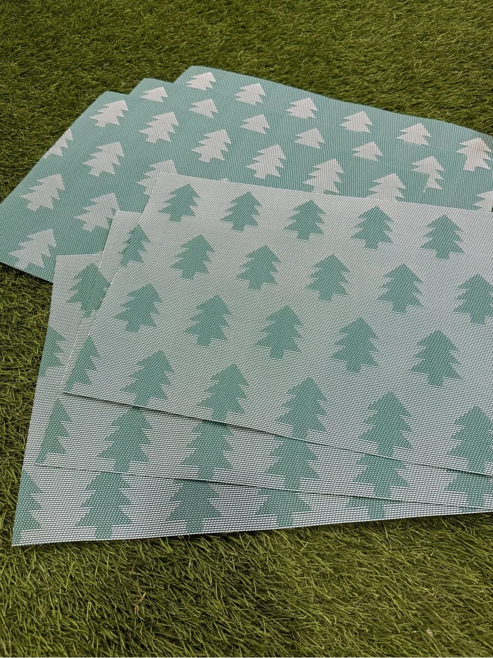 Reversible Place Mat Table settings - Lot of 6